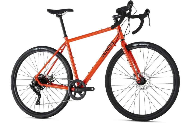 2024 Genesis CDA 10 1X Gravel Bike in Orange-1